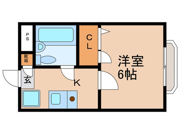 シャルム桜の物件間取画像